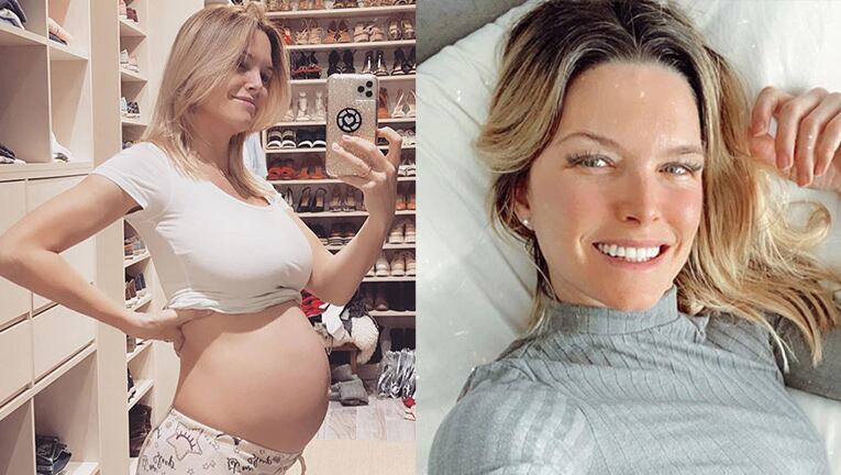 Sofi espera con ansias el nacimiento de su beba.