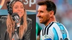 Sofi Martínez rompió el silencio tras el gesto de Lionel Messi (Foto Urbana Play) Leo Messi (Foto: AP /Ed Zurga)