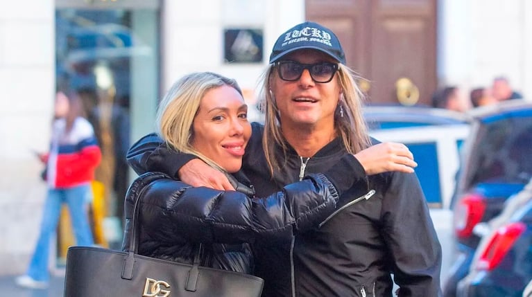 Sofía Bonelli y Claudio Caniggia.  (Foto: Mega/The Grosby Group)