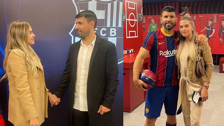 Sofía Calzetti, la novia de Kun Agüero, le dedicó un dulce mensaje por su retiro del fútbol.