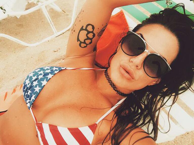 Sofía Clerici, diosa total en la arena de Miami. Foto: @SofiaClerici e Instagram.com/sofiaclericiok