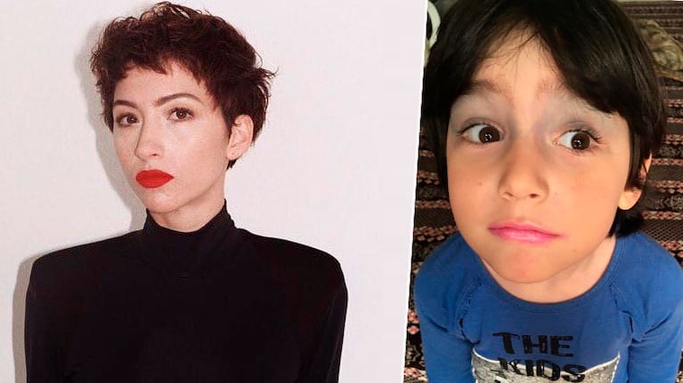 Sofía Gala arremetió contra las usuarias de Instagram que cuestionaron que su hijo se pinte los labios