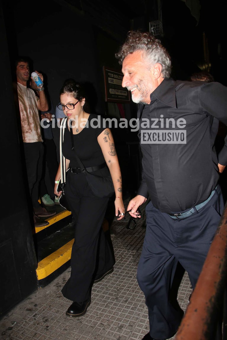 Sofía Gala compartió escenario con Fito Páez y Fea en Niceto. (Foto: Movilpress)