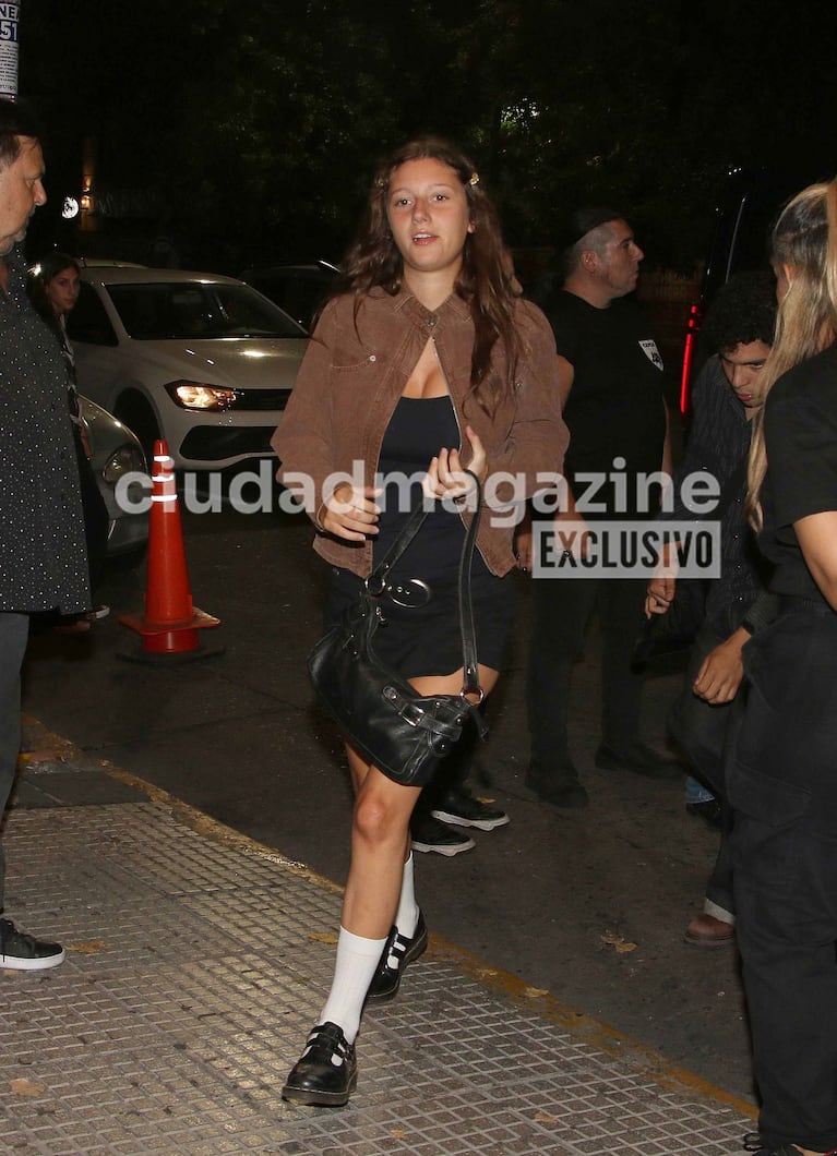 Sofía Gala compartió escenario con Fito Páez y Fea en Niceto. (Foto: Movilpress)