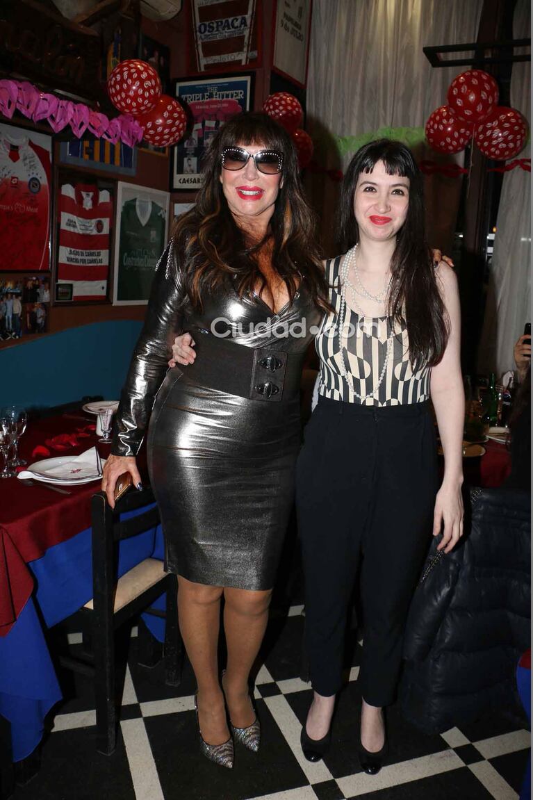 Sofía Gala en el festejo de cumple de Moria. (Foto: Movilpress)