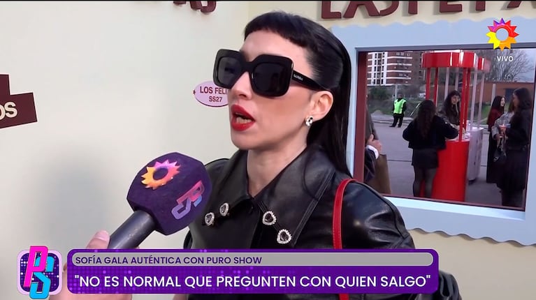 Sofía Gala fue contundente sobre Fito Páez y los rumores de romance