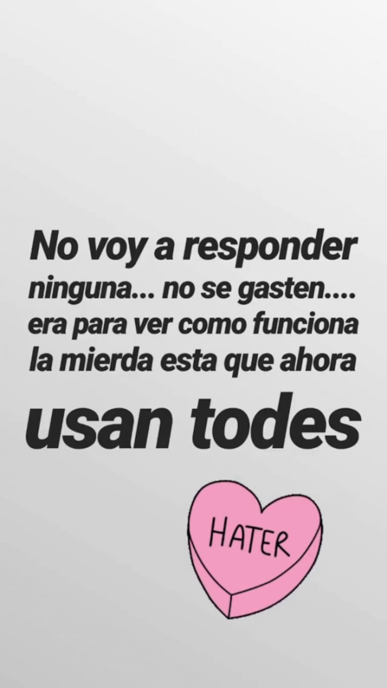 Sofía Gala, sobre las preguntas de Instagram: "No responderé ninguna, quería ver cómo funciona esta mier..."