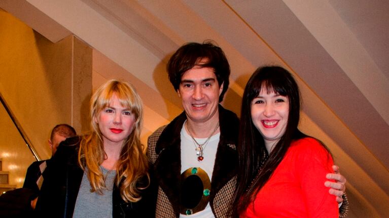 Sofía Gala, su súper pancita de embarazada y Esmeralda Mitre (Fotos: Prensa Faroni Producciones).