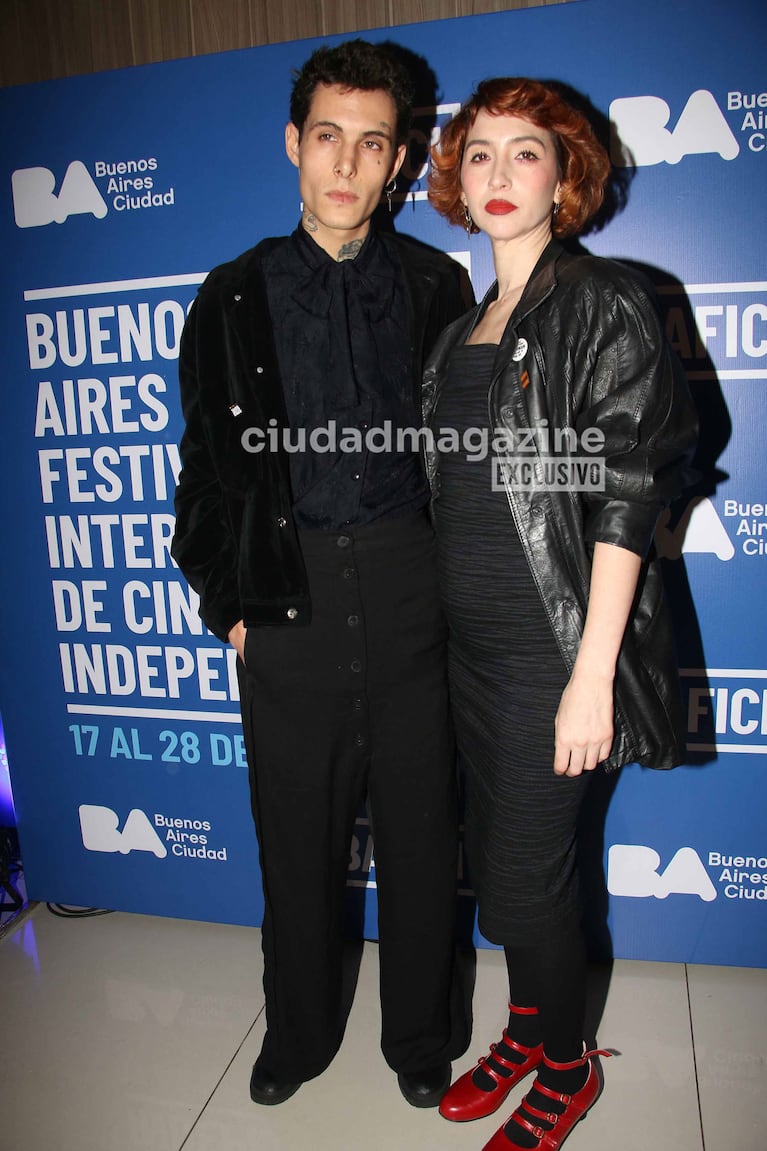 Sofía Gala y Fermín Martínez en el BAFICI (Foto: Movilpress).