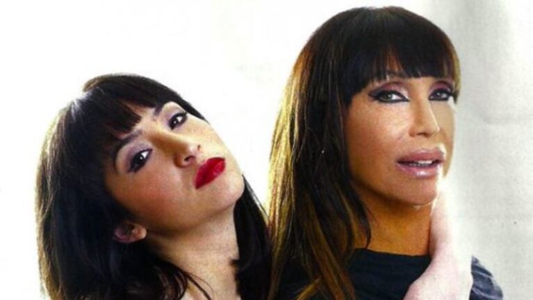 Sofía Gala y Moria Casán, el escándalo está servido. (Foto: archivo Web)