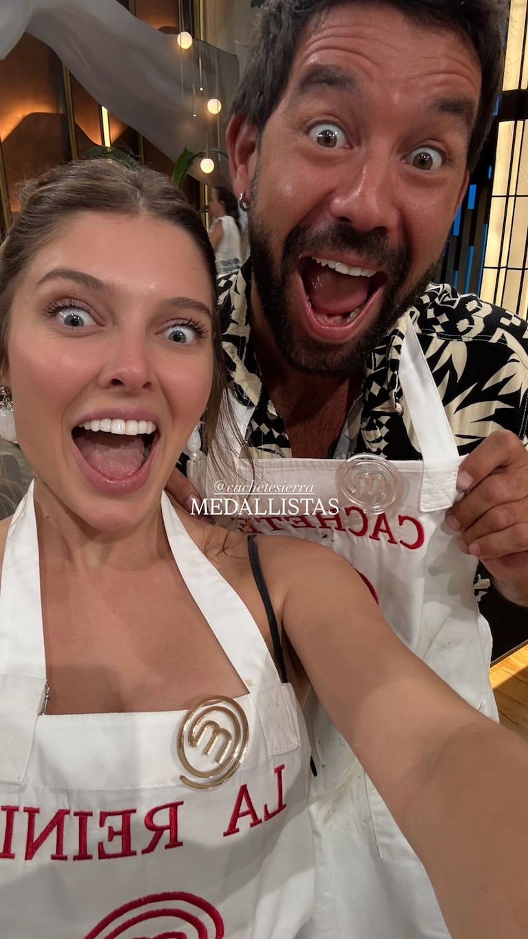 Sofía Gonet y Agustín Sierra.