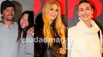 Sofía Jujuy Jiménez con su novio, Graciela Alfano y Paula Morales en el estreno de Stomp (Fotos: Movilpress).
