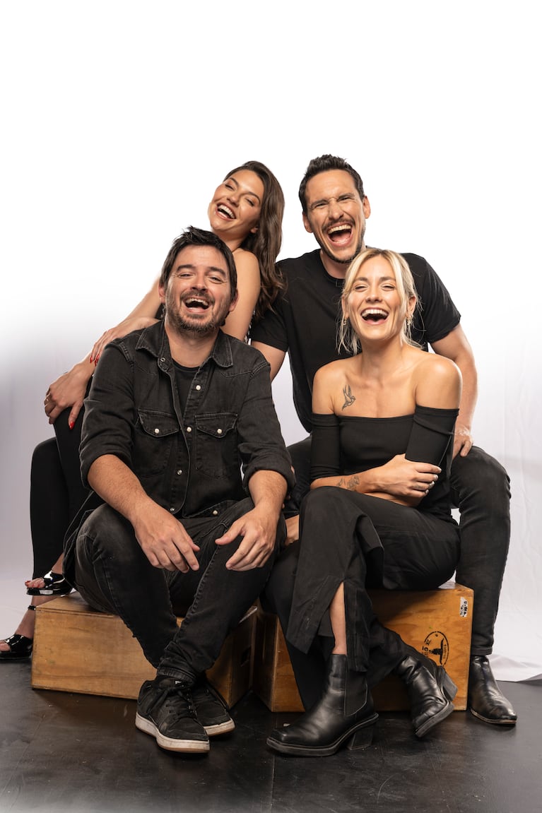 Sofía “Jujuy” Jiménez, Juan Sorini, Mike Chouhy y Rocío Igarzábal