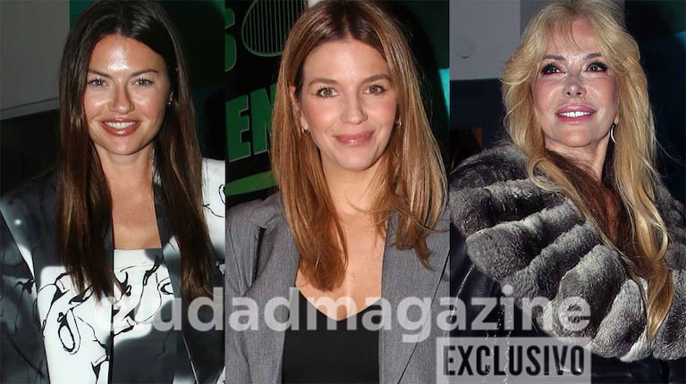 Sofía Jujuy Jiménez, Marcela Kloosterboer y Graciela Alfano en el estreno de La Ballena (Fotos: Movilpress).
