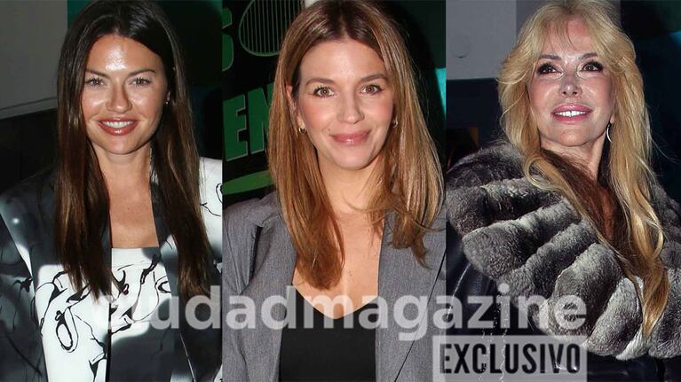 Sofía Jujuy Jiménez, Marcela Kloosterboer y Graciela Alfano en el estreno de La Ballena (Fotos: Movilpress).