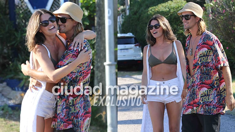Sofía Jujuy Jiménez y Bautista Bello, súper enamorados (Fotos: GM Press). 