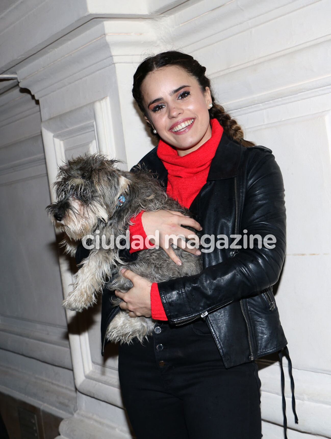 Sofía Morandi en el debut como cantante solista de Fernando Dente. (Foto: Movilpress)