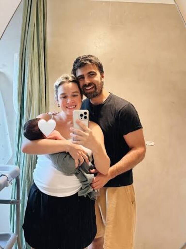 Sofía Pachano se convirtió en mamá de Vito en enero de 2026 junto a su pareja, Santiago Ramundo