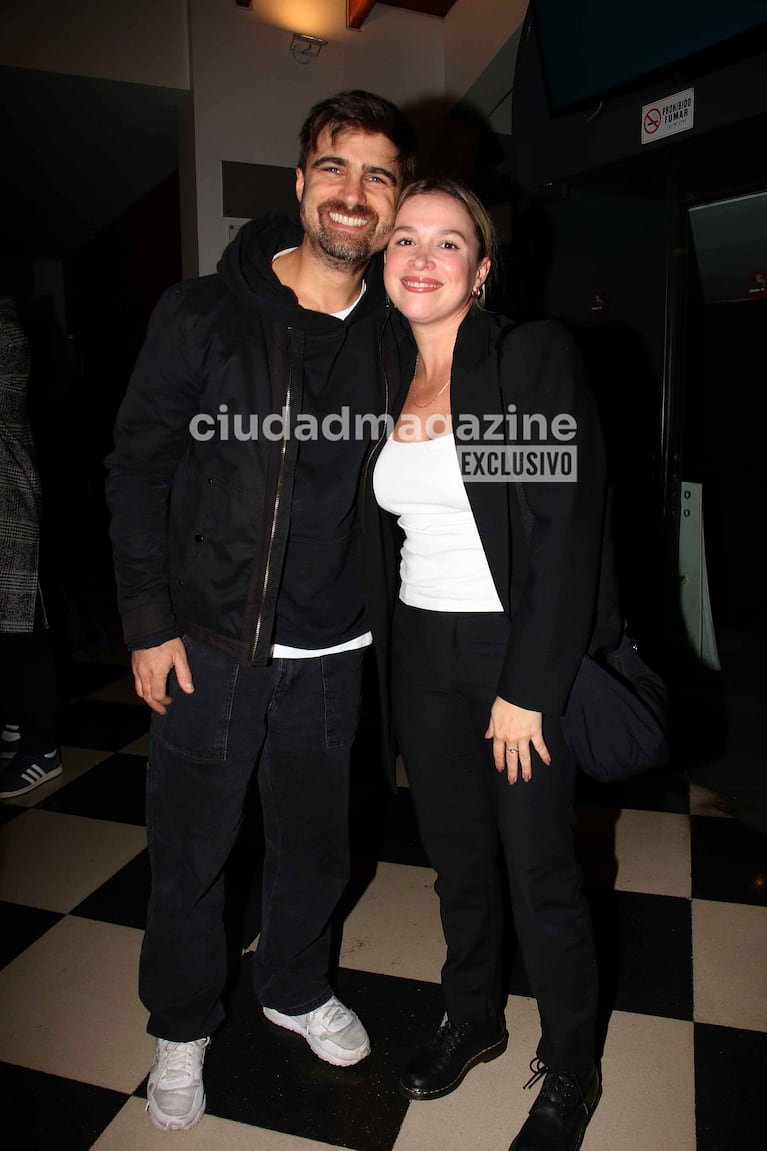Sofía Pachano y Santiago Ramundo en el estreno de La Ballena (Foto: Movilpress).