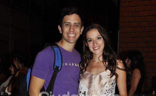 Sofía Pachano y su novio, Emmanuel Sánchez. (Foto: Jennifer Rubio)