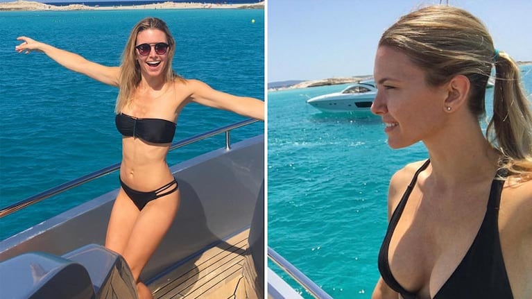 Sofía Zámolo, una diosa argentina en la costa española. Foto: Instagram