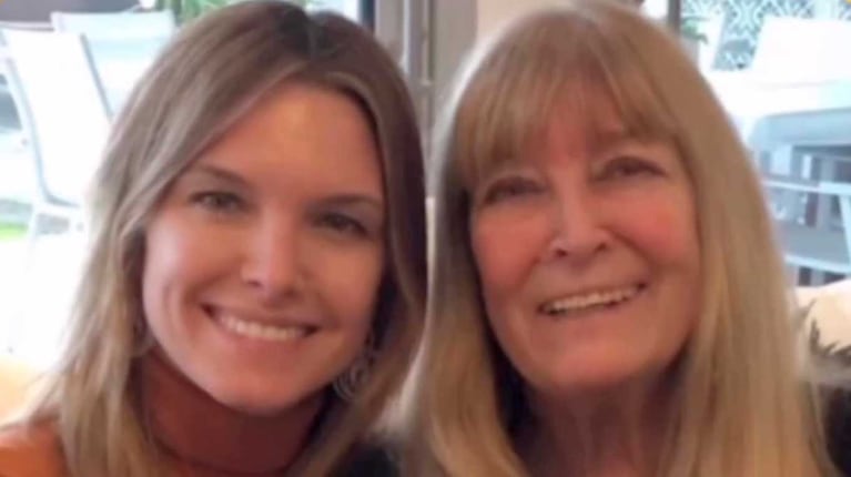 Sofía Zámolo y su mamá, fallecida en 2021 (Foto: captura eltrece)