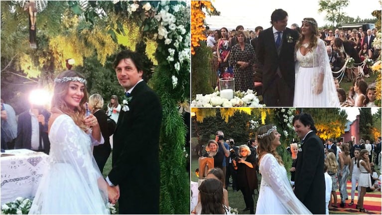 Sol Estevanez se casó con Mariano Uranga, tras 2 años juntos: "Fue una boda mágica e inolvidable"