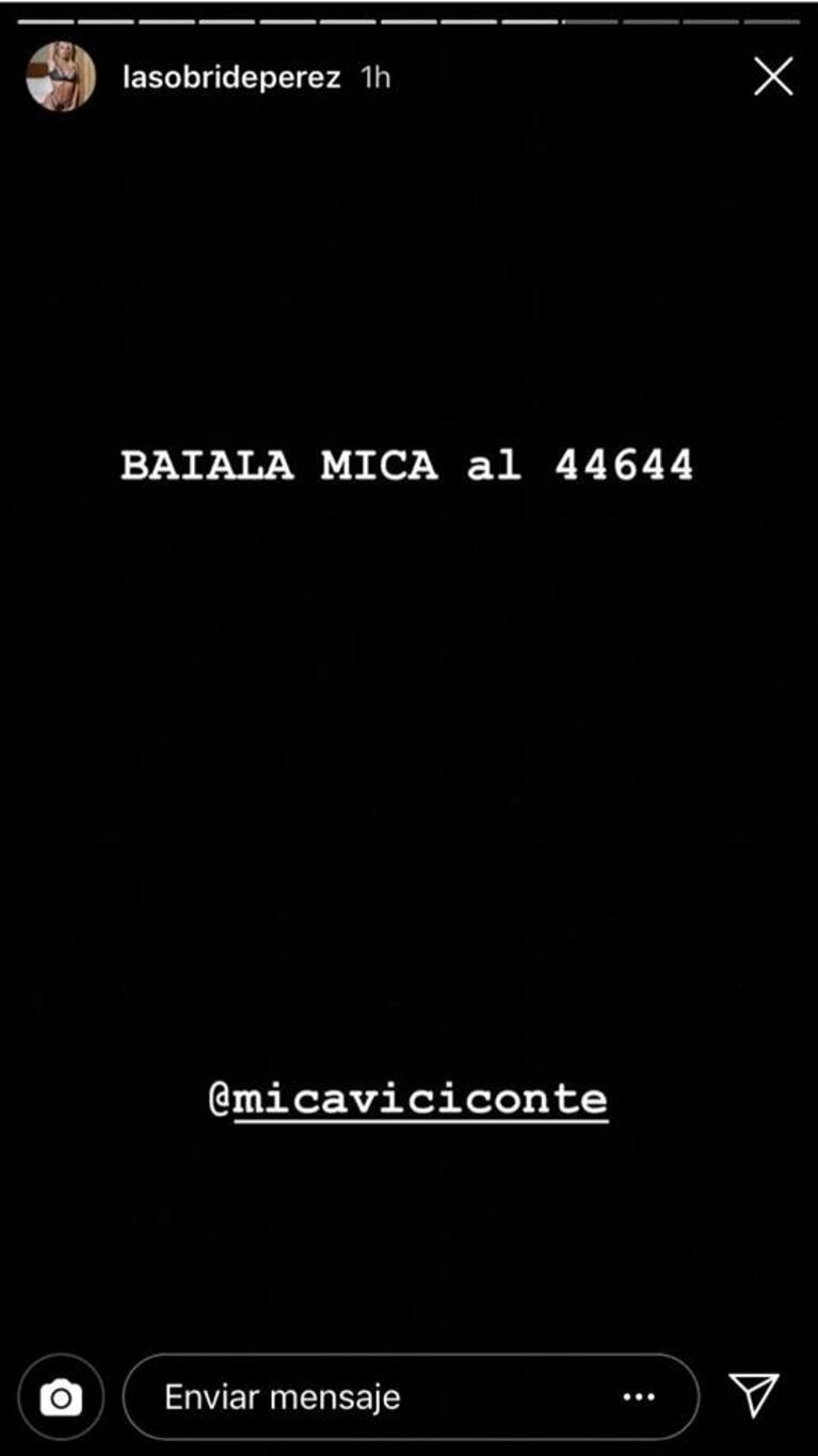 Sol Pérez apoyó públicamente a Mica Viciconte: ¡y le hizo un especial pedido a sus seguidores!