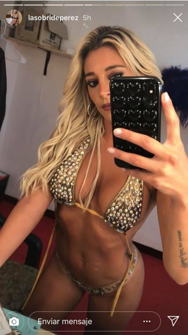 Sol Pérez deslumbró a sus fans con una extravagante bikini, ¡repleta de piedras tornasoladas!