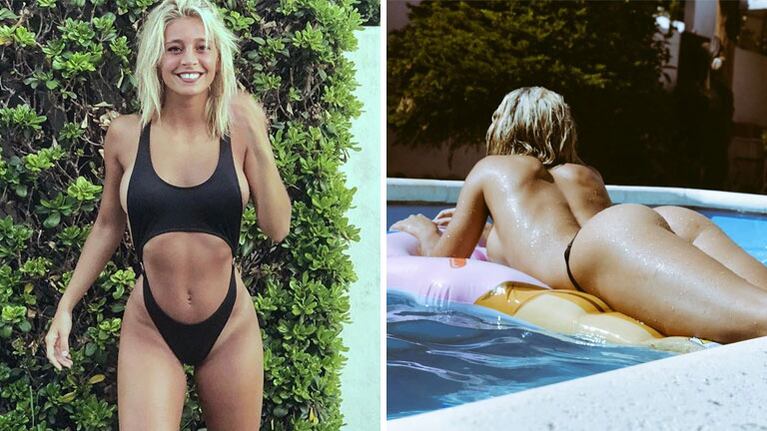 Sol Pérez, diosa en trikini o topless. (Foto: Instagram)
