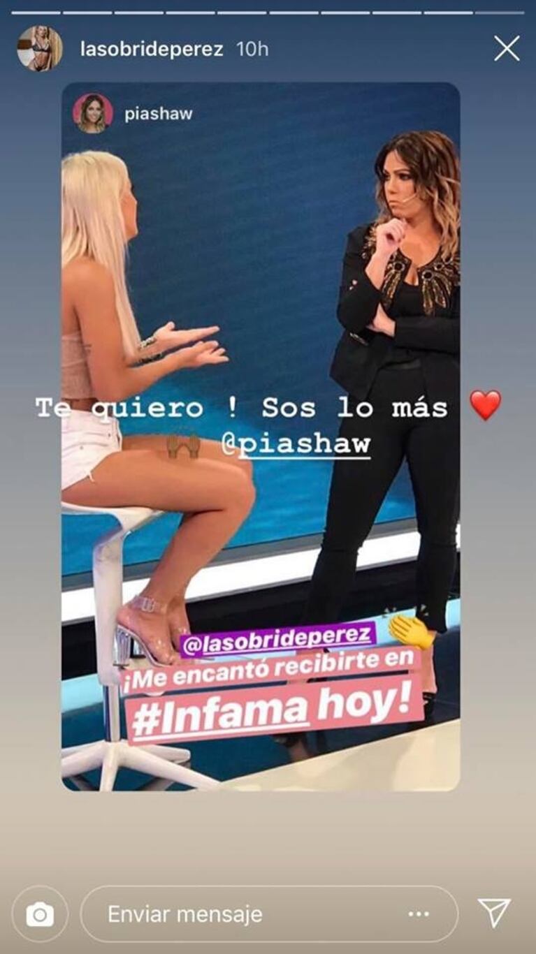 Sol Pérez le enseñó a Pía Shaw a hacer sentadillas: ¡exigentes ejercicios y muchas risas al aire!