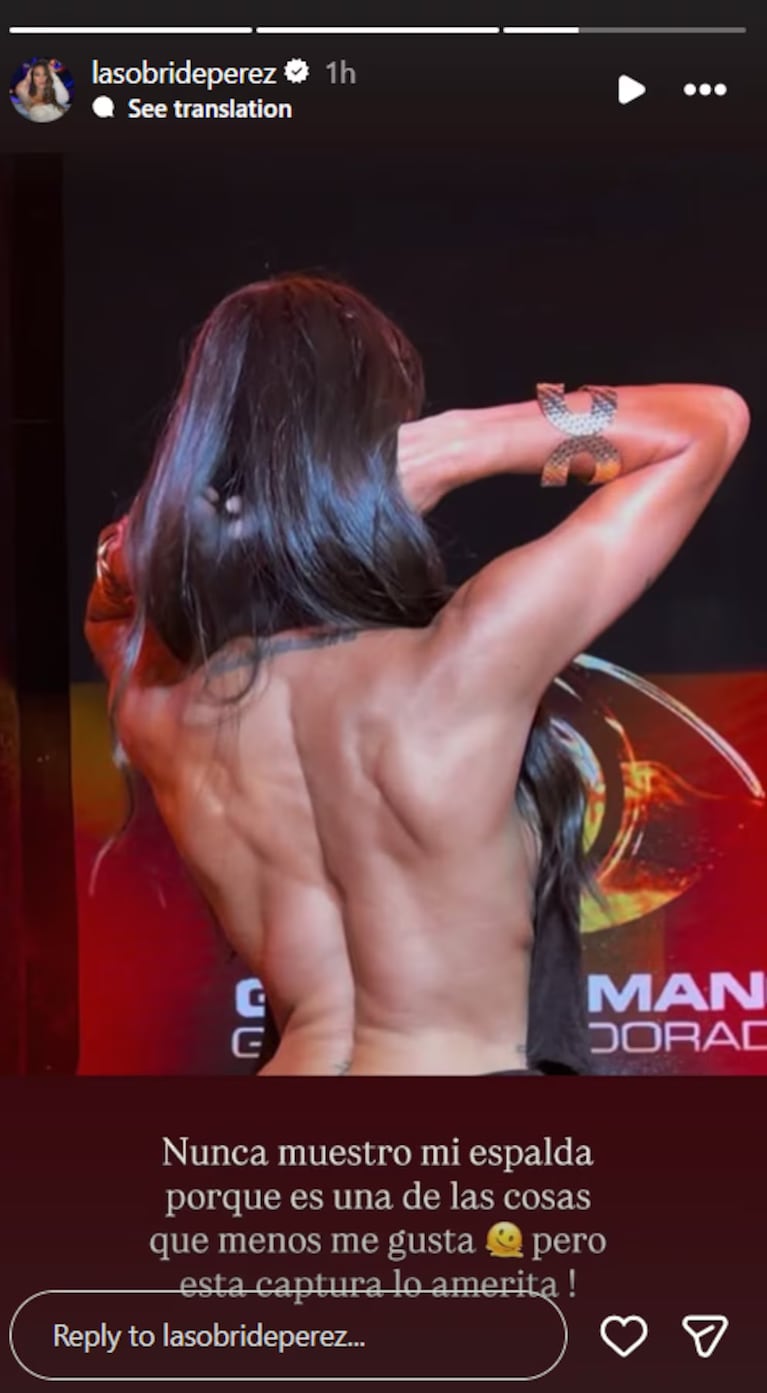 Sol Pérez mostró el atributo físico que menos le gusta de su cuerpo: “La foto lo ameritaba”. Crédito: Instagram