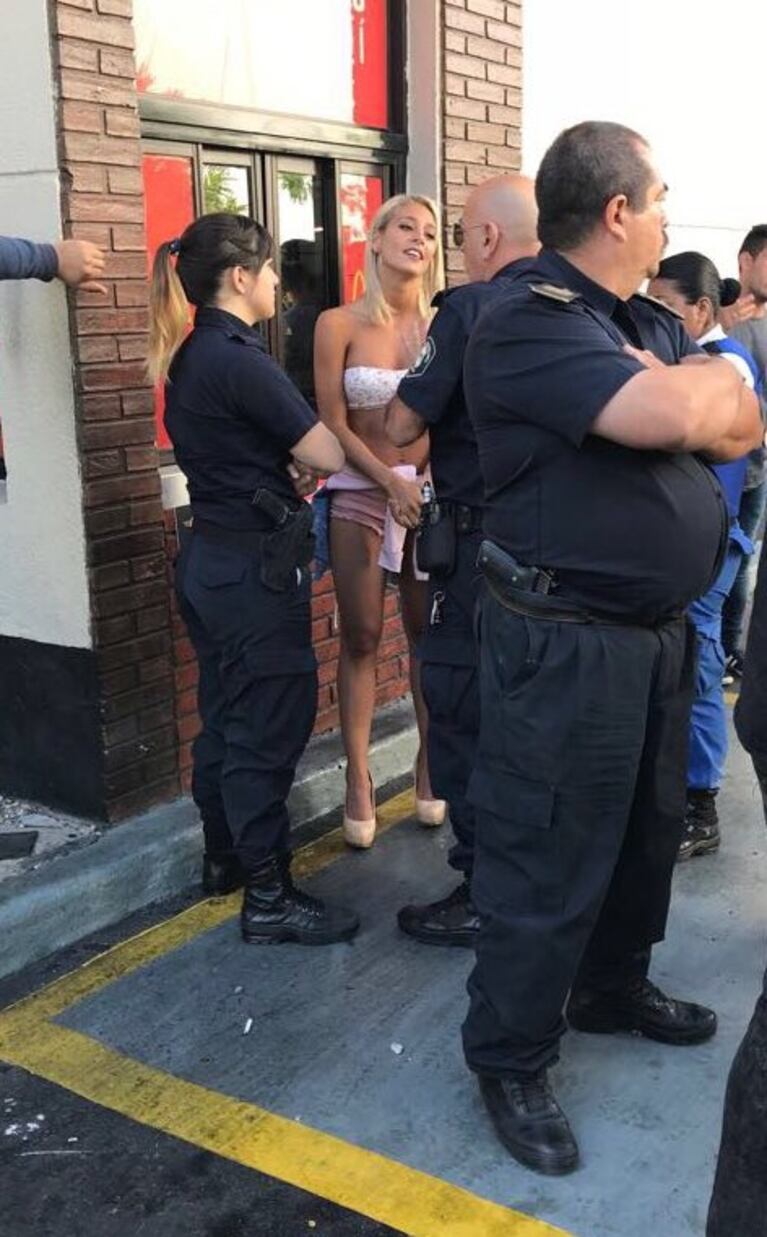 Sol Pérez, testigo de un episodio de violencia en la madrugada: "Unos pibes se agarraron a piñas y vino la policía"