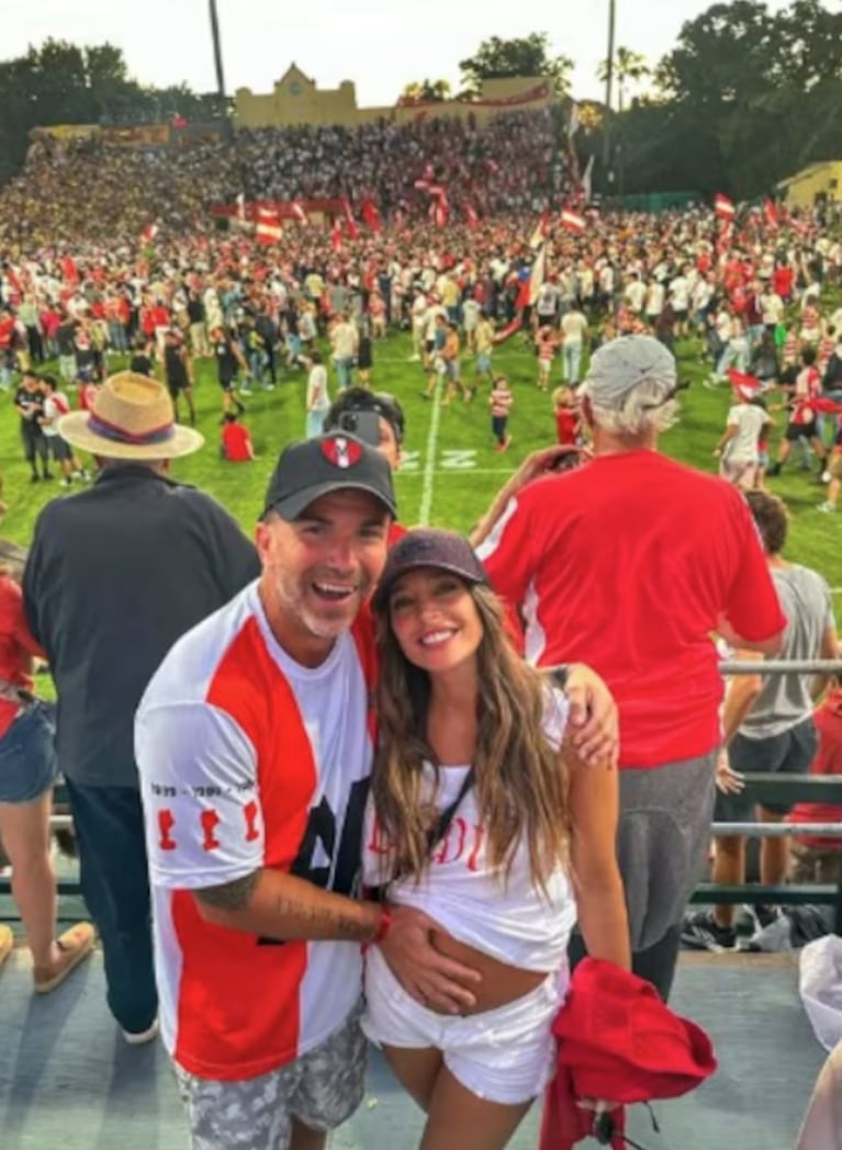 Sol Pérez y Guido Mazzoni mostraron el regalo que le hicieron a Marco. Foto: IG | guidomazzoni