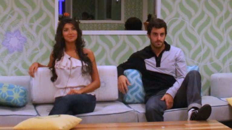Solange Gómez y Martín Anchorena luchan voto a voto para llegar a la final de GH2011. (Foto: Telefe)