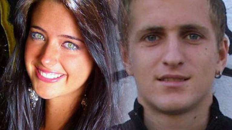 Solange Rivas y Nicolás Colazo, de novios.