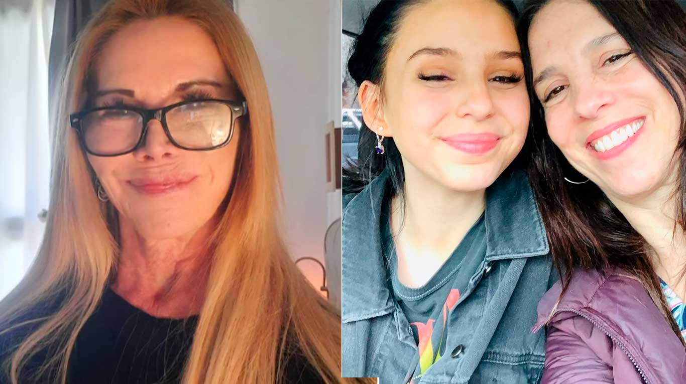 Soledad Aquino, Juanita Tinelli y Paula Robles (Fotos: Instagram)