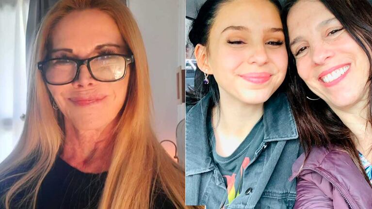 Soledad Aquino, Juanita Tinelli y Paula Robles (Fotos: Instagram)