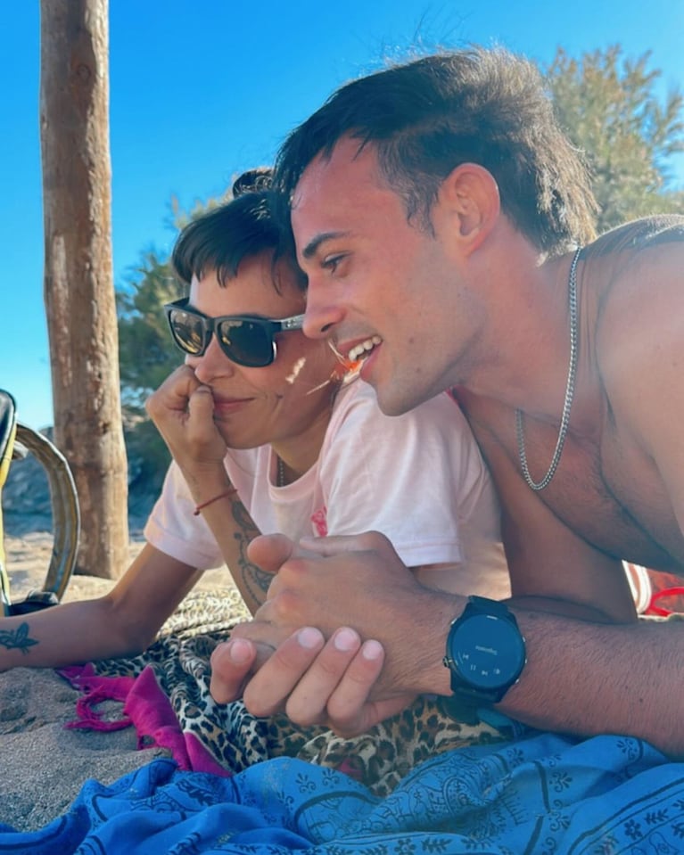 Soledad Bayona y su novio (Foto: Captura Instagram).