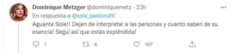 Soledad Pastorutti salió al cruce de un hombre que criticó muy fuerte sus sensuales looks: "Es imposible cambiar la esencia"