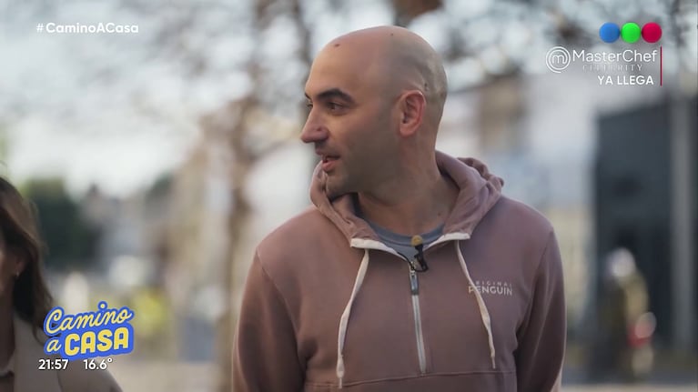 Soledad Pastorutti se reencontró con Mauro, su ex de la adolescencia, en Arequito (Foto: captura de Telefé).