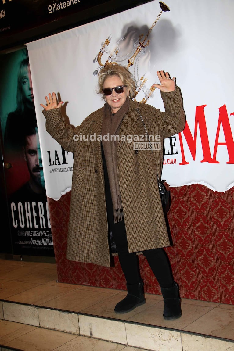 Soledad Silveyra en el estreno de La Función que Sale Mal (Foto: Movilpress).
