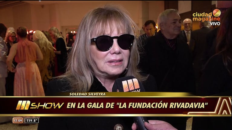 Soledad Silveyra habló en Mshow (Foto: Ciudad Magazine).