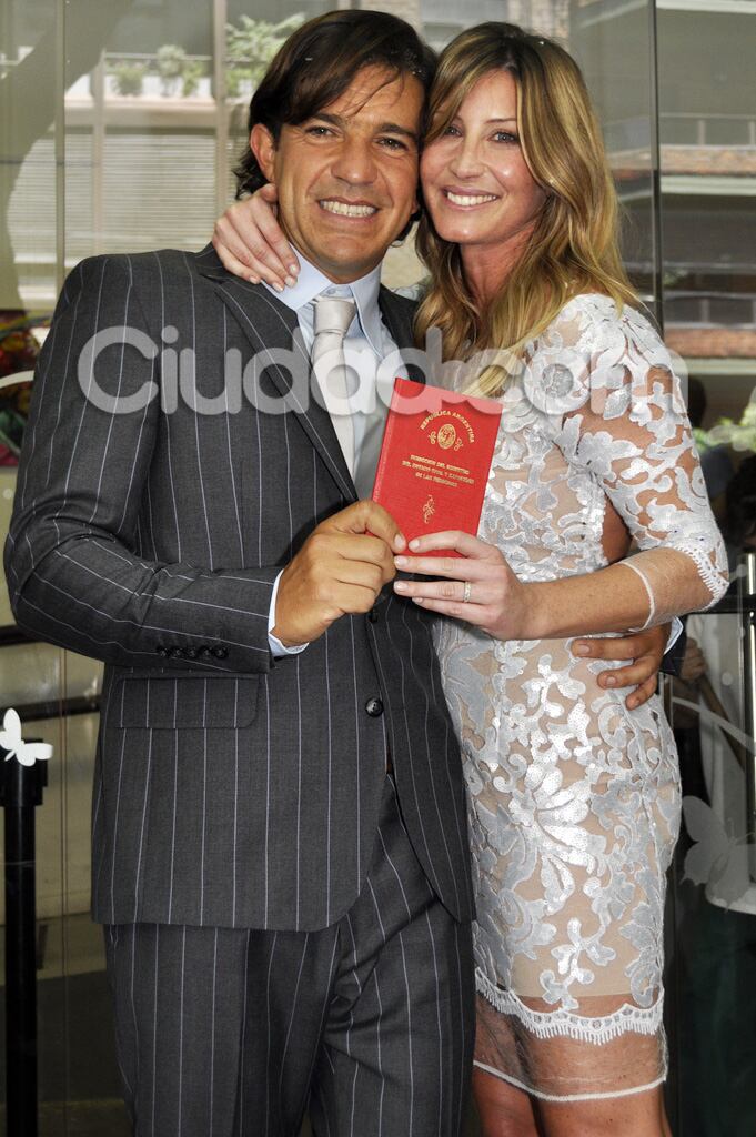 Soledad Solaro se casó con Leonardo Squarzon por civil. (Foto: Jennifer Rubio-Ciudad.com)