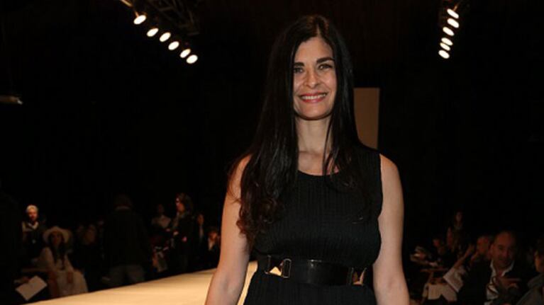 Soledad Villamil también dijo presente en el desfile de Ramírez(Fotos: Prensa Veroutis).