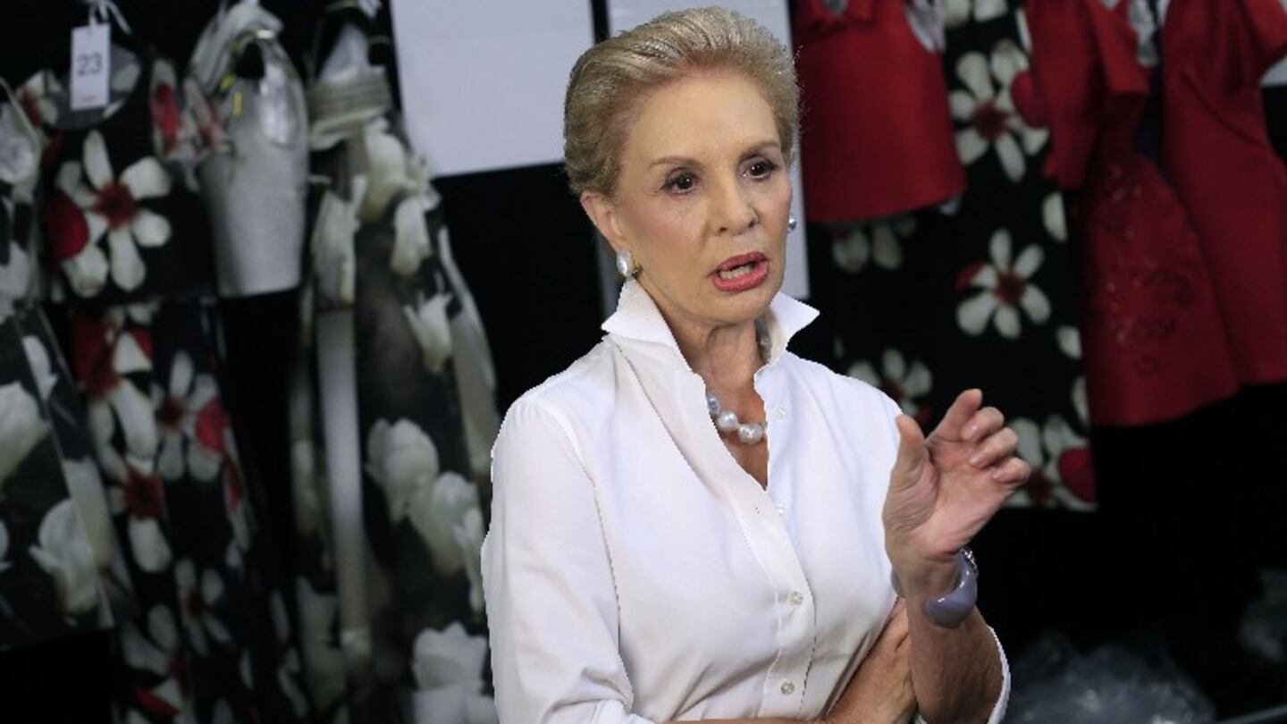 Solidaria: la marca Carolina Herrera promueve la iniciativa “Heart for Hope”.  Foto: AFP.