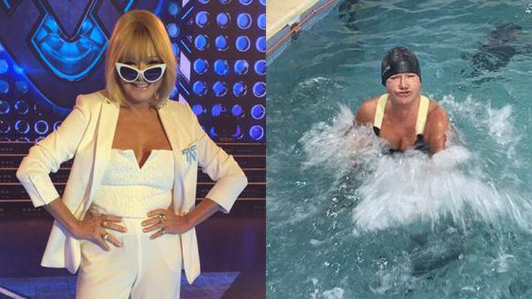 Solita Silveyra y una nueva pasión: ¡sus simpáticas fotos haciendo aquagym!