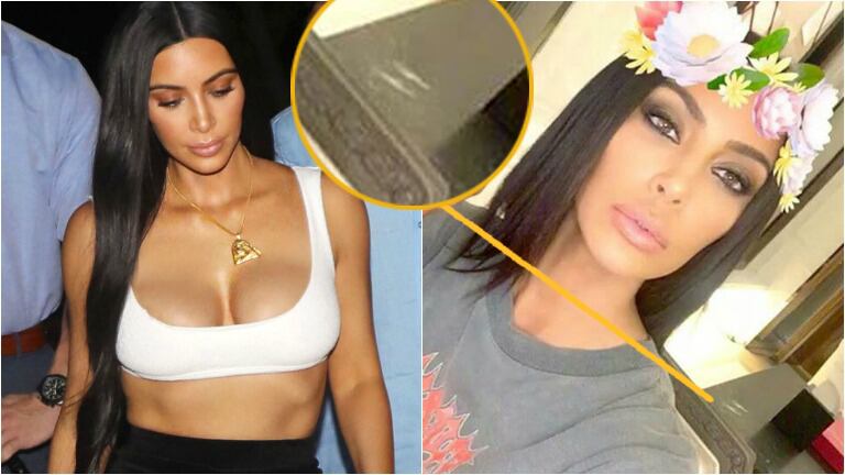 ¿Son dos rayas de cocaína? La foto de Kim Kardashian en Instagram que generó una gran polémica y su aclaración