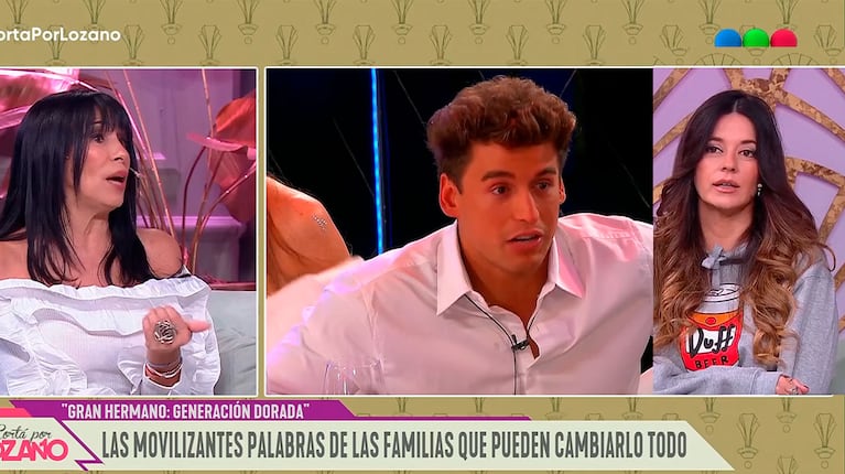 "Sos voto vagina": Eugenia Ruiz lanzó un polémico comentario contra Marixa Balli por Manuel Ibero (captura de Telefe)