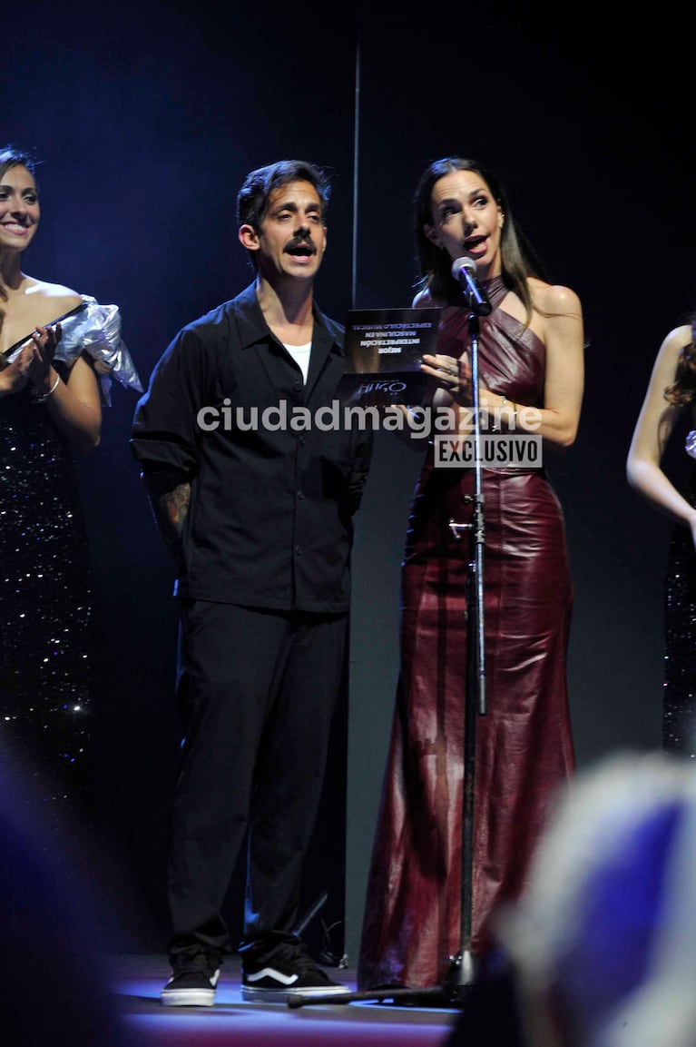 Soy Rada y Julieta Nair Calvo en los Premios Hugo (Foto: Movilpress).